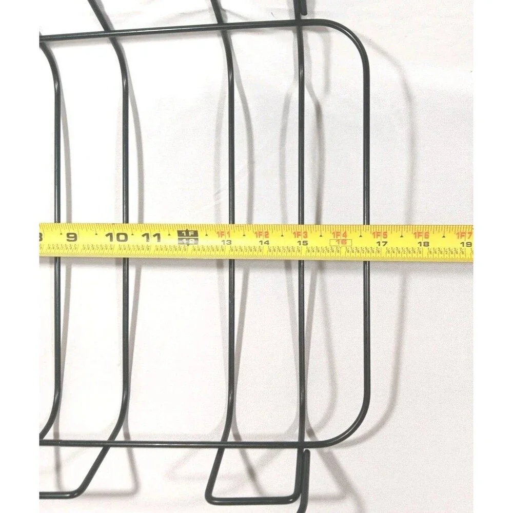 T-Fal Replacement 17x12 Black Powder Coated Non-Stick Roasting Rack